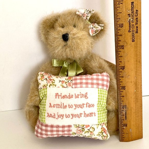 Ida Goodfriend Boyds Bears Plush Thinkin of Ya Series Holding Pillow With Tags - Picture 11 of 15